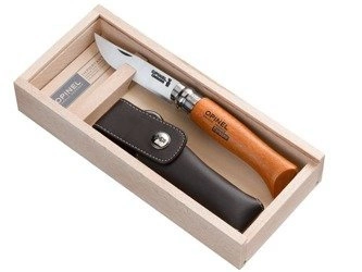 Nóż Opinel 8 Carbon z Etui