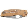 Nóż składany Spyderco Chaparral Maple Wood, Satin CTS XHP (C152NLWDP)