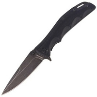 Nóż składany FOX Edge Mandatory Fun Black G10, Stonewashed (FE-024)