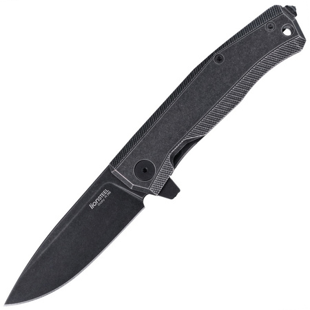 Nóż składany LionSteel Myto Old Black Titanium / Black Blade (MT01B BW)