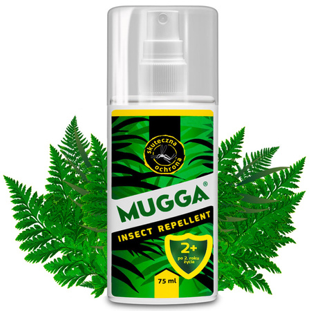 Mugga Spray na komary i kleszcze - 75ml (DEET 9,4%)