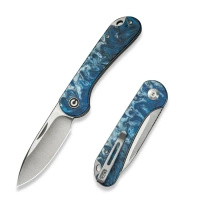 Nóż składany Civivi Elementum SJ Blue/Black/White Resin, Satin 14C28N (C18062AJ-4)