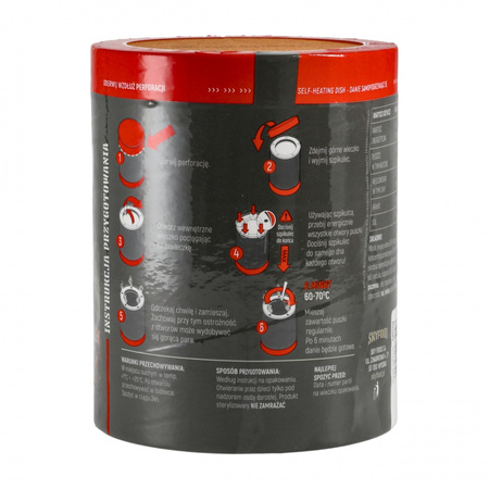 SKYFOOD - Danie samopodgrzewające Gulasz wołowy z kaszą 400 g