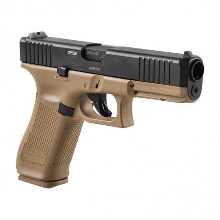 Glock - Pistolet na kule gumowe Glock Gen 5 T4E .43 CO2 coyote, zestaw