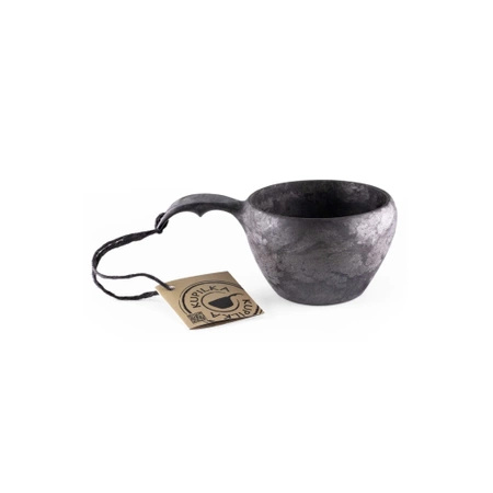 KUPILKA 37 - Kubek - Kuksa - czarny