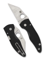 Nóż składany Spyderco MicroJimbo Sprint Run Black G10, Satin CPM S90V by Michael Janich (C264CFP)