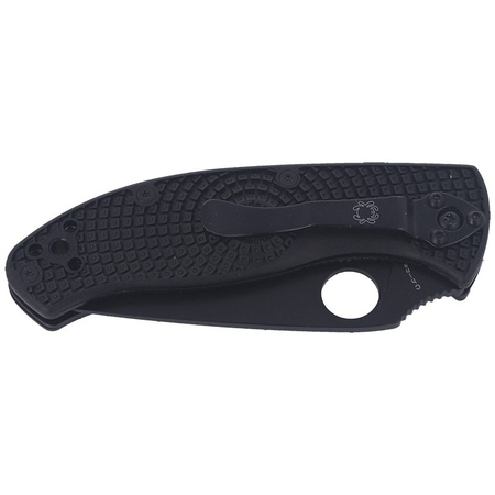 Nóż składany Spyderco Tenacious FRN Black Blade Plain (C122PBBK)