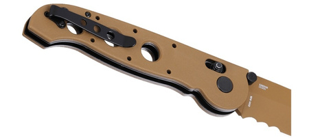 Nóż skladany CRKT M16-14XD Desert Tan - Tanto Veff Serrations