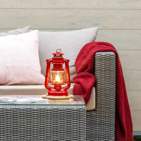 Lampa ogrodowa Feuerhand LED Baby Special 276 - Red