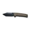 Nóż składany Civivi Bhaltair Green Burlap Micarta, Black 14C28N (C23024-3)