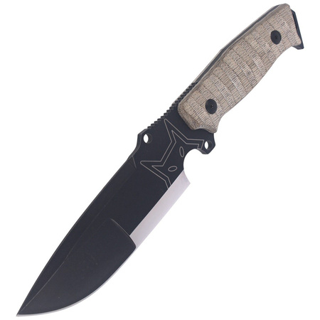 Nóż surwiwalowy FOX Sherpa Canvas Micarta 140mm (FX-610)