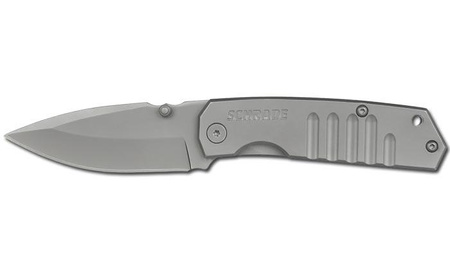 Nóż składany Schrade SCH304 - Drop Point Folding Framelock Knife
