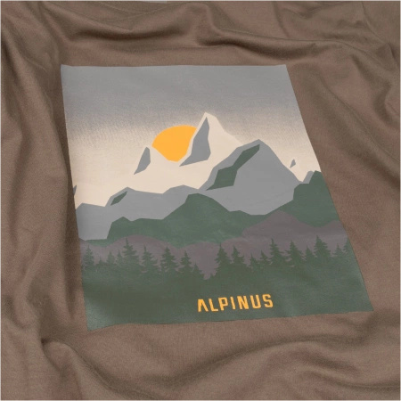 Alpinus - Koszulka Number - beżowa