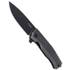 Nóż składany LionSteel Myto Old Black Titanium / Black Blade (MT01B BW)