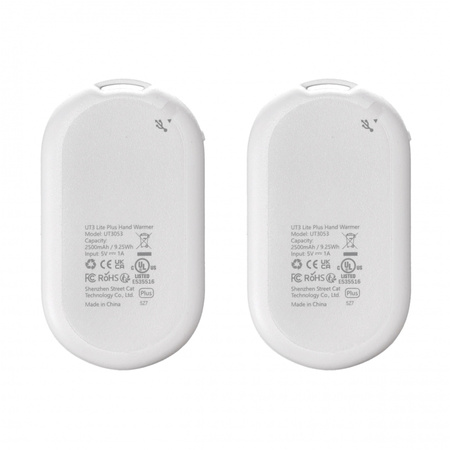 Ocoopa - Ogrzewacz elektroniczny do rąk UT3 Lite biało-niebieski