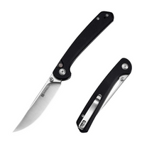 Nóż składany Skelfin Slybolt Black G10, Black 9Cr18MoV (S25007-2)