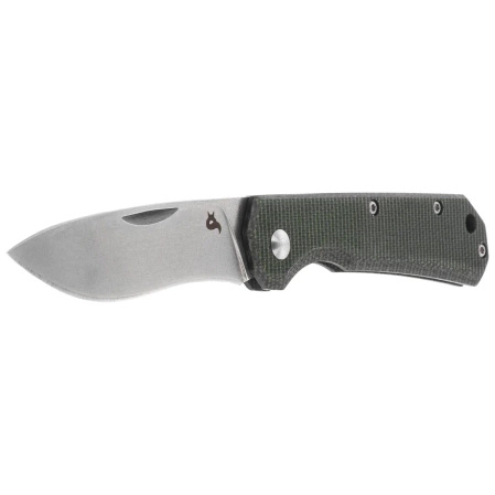 Nóż składany BlackFox Ciol Green Canvas Micarta, Stonewashed 440C by Denis Simonutti  (BF-748 MI)