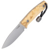 Nóż LionSteel Bushcraft Olive Wood, Satin Blade (M1 UL)