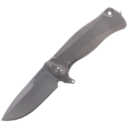 Nóż składany LionSteel SR11 Titanium Grey / Satin Blade (SR11 G)
