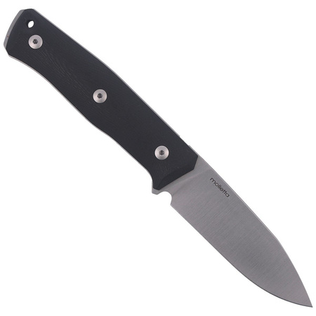 Nóż LionSteel Bushcraft G10 Black / Satin Blade (B35 GBK)