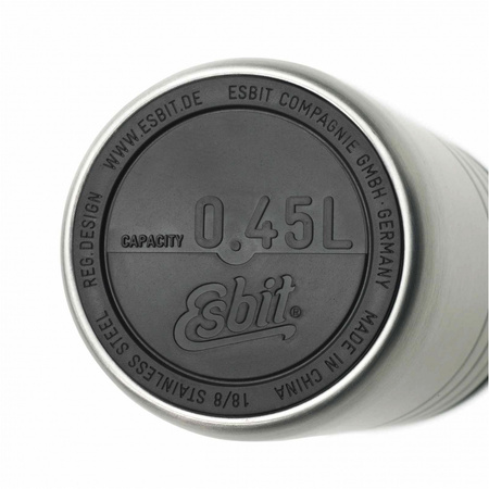 Esbit - Kubek termiczny Majoris Thermo Mug Flip Top 450 ml srebrny
