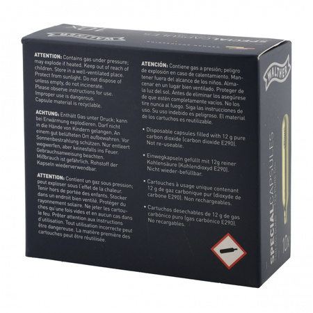 Walther - Nabój kapsuła CO2 10 x 12 g