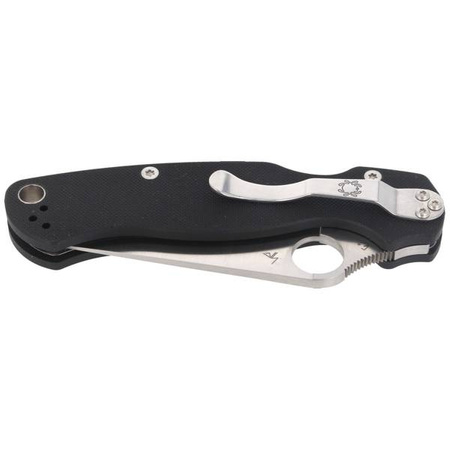 Nóż składany Spyderco Para Military 2 G-10 Black Plain - C81GP2