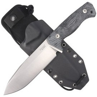 Nóż LionSteel T6 Black Micarta, Satin CPM 3V by Molletta (T6 3V CVB)