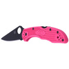 Nóż składany Spyderco Delica 4 FRN Pink, Black Blade Plain (C11FPPNS30VBK)