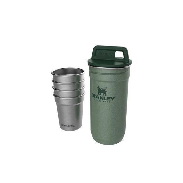 Stanley Adventure Nesting Shot Glass Set Hammertone Green