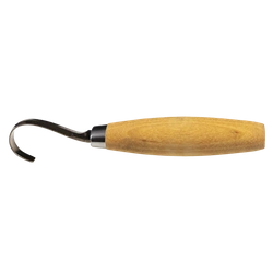 MORAKNIV - Nóż łyżkowy do rzeźbienia Mora Hook Knife 164 Right Hand (S) - Natural