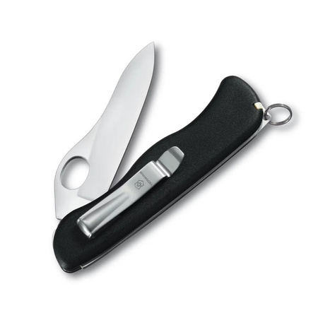 Victorinox - Scyzoryk Sentinel Clip - Sheepsfoot - 1.4410 - Czarny - 0.8416.M3