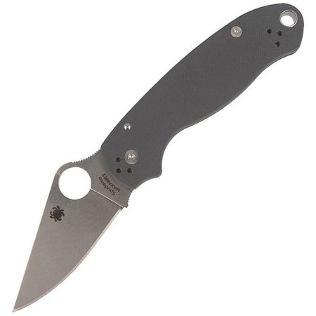 Nóż składany Spyderco Para 3 G-10 Dark Gray Maxamet Plain - C223GPDGY