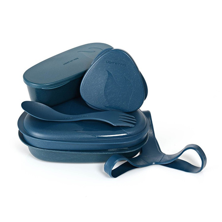 Zestaw turystyczny Light My Fire - LunchKit BIO - hazyblue