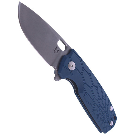 Nóż składany FOX CORE by Jesper Voxnaes / Stone Washed Blade (FX-604 BL)