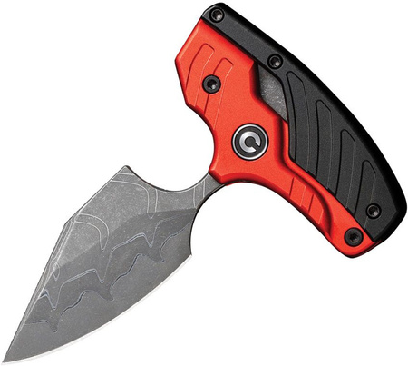 Nóż Civivi Typhoeus Red/Black Aluminium, Damascus (C21036-DS1)