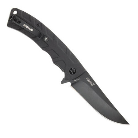 Schrade - Nóż składany Ferocity Assisted - AUS-10 - Czarny - 1159310