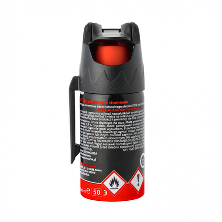 Klever - Gaz pieprzowy KO Defenol Jet (strumień) 40 ml