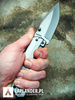Nóż składany Schrade SCH304 - Drop Point Folding Framelock Knife