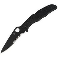Nóż składany Spyderco Endura 4 FRN Black/Black Blade Combination (C10PSBBK)