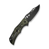 Nóż składany Civivi Biophase Black Aluminium / OD Green G10, Black Stonewashed Nitro-V (C23083C-2)