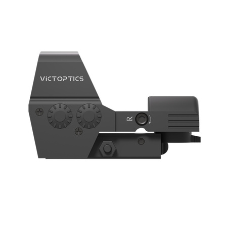 VictOptics - Kolimator otwarty SRD 1x23x33 Four-Reticle - Picatinny QD - Czarny - RDSL36