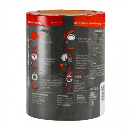 SKYFOOD - Danie samopodgrzewające Gulasz wieprzowy z kaszą i grzybami 400 g