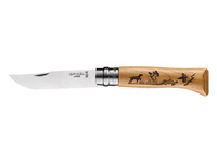 Nóż Opinel 8 Inox Animalia - Psy