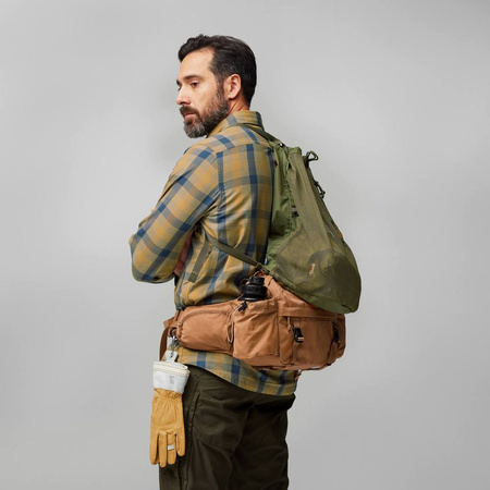 Fjallraven - Torba biodrowa Singi Hip Pack 10 - Dark Olive