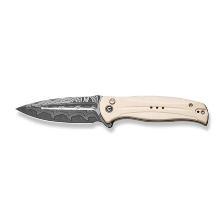 Nóż składany Civivi Incindie Ivory G10, Damascus (C23053-DS1)