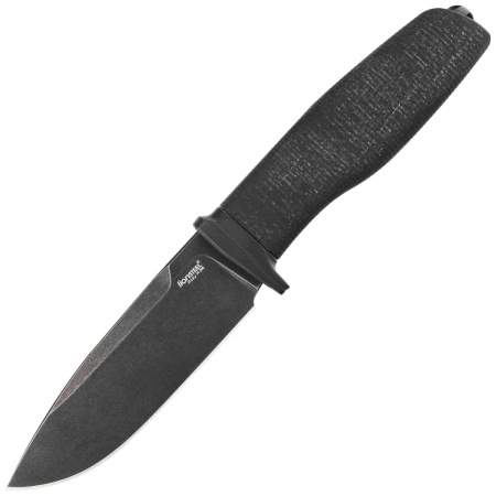 Nóż LionSteel Acha Black Burlap Micarta, Black Niolox by Molletta (AH B BLB)