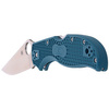 Nóż składany Spyderco Stretch 2 Blue FRN Straight Spine K390 (C90FP2K390)