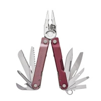 Multitool Leatherman Rebar Heathered Cranberry (833317) - 17 narzędzi