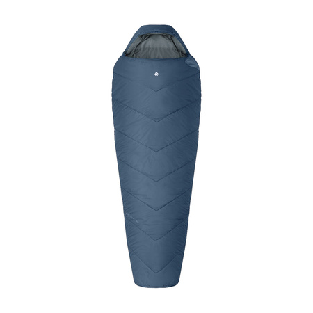 Alpinus - Śpiwór Fiber Pro WS 1300 dla praworęcznych - szałwiowy